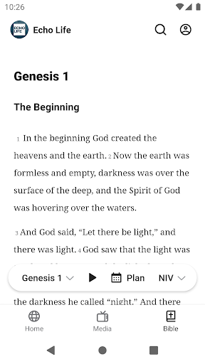Screenshot of Echo Life Church