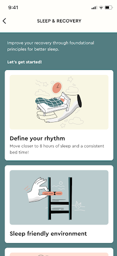 Hintsa App Screen 2