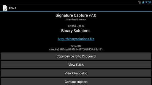 Signature Capture Screenshot 4 - AppWisp.com