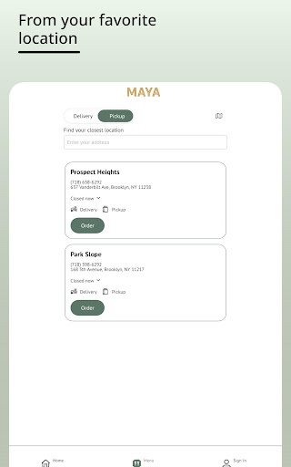 Maya Taqueria Screenshot 2 - AppWisp.com