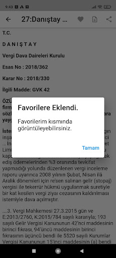 Maliye Postası Mevzuat Haberci Screen 3