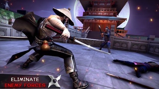 Ninja Assassin War 3D MOD APK: Fighting Game (GOD MODE) 4