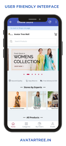 Android application Avatar Tree Mall - Online Shop screenshort