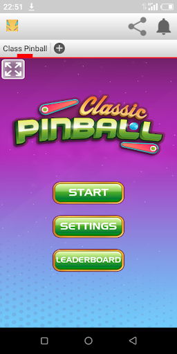 Android application Class Pinball screenshort
