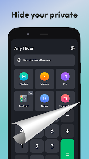 Calculator-Hide Photos&Videos Screen 2