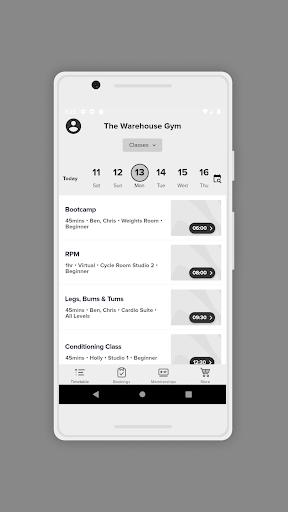 The Warehouse Gym Screen 3
