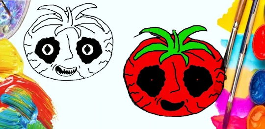 Mr Tomatoes Coloring Book