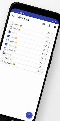Simple Checklists Screen 2