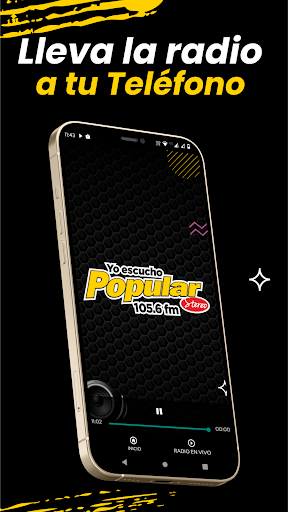 Popular Stereo 105.6 fm Screen 2