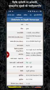 Kundli in Hindi : Kundli Matching : Today Rashifal 2.0.2.3-Hin screenshots 1