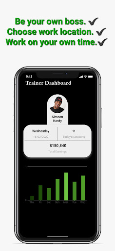 The Coach Desk App (Scheduler) Screen 2