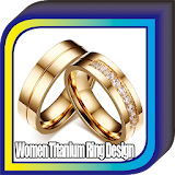 Women Titanium Ring Design icon