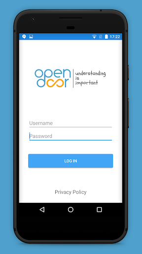 Android application Open Door Teacher screenshort