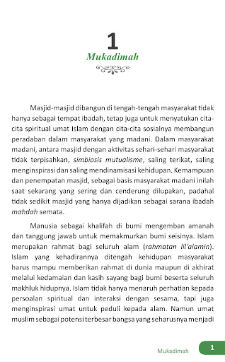 Dari Masjid Makmurkan Bumi Screen 3