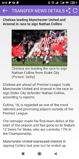 Transfer News for Chelsea Pro Screen 3