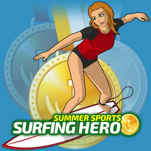 Surfing Hero logo