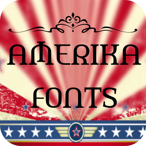 Amerika Font for FlipFont Laai af op Windows