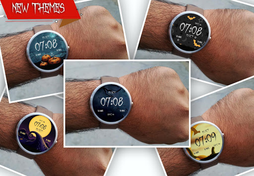 Halloween Spooky Watch Face Screen 2