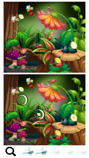 Android application Spot a Difference Bugs screenshort