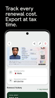 Renewsy: Passport Reminders screenshot 2