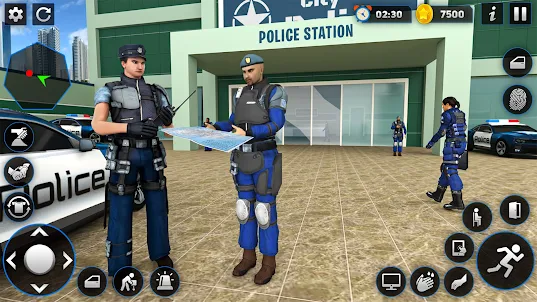 Полицейский Папа Коп Игры