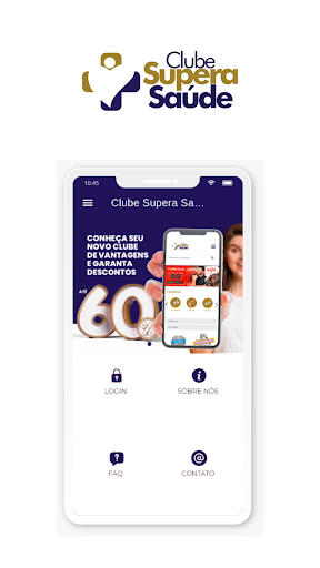 Android application Clube Supera Saúde screenshort