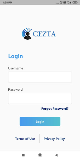 Android application CEZTA FAMILY PORTAL screenshort