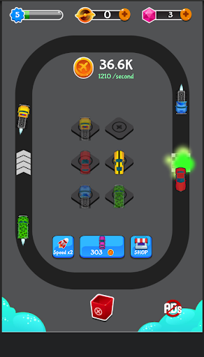 Android application Merge Car screenshort