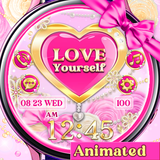 Pink Tiffany Love - Watchface logo