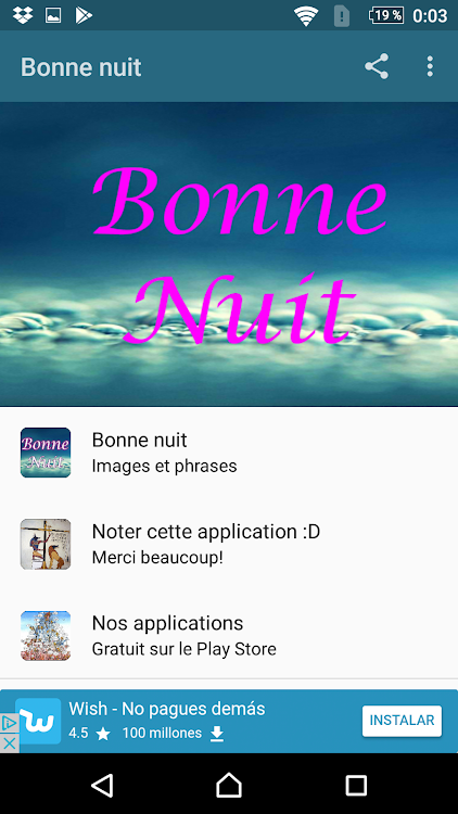 Bonne Nuit et Repose-toi bien - 1.0.0 - (Android)