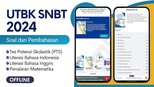 Android application Tes Skolastik: UTBK 2024, CPNS screenshort