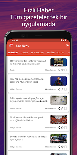 Uygulama önizlemesi