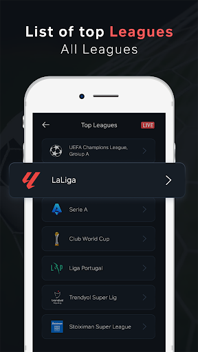 Android application Live Football TV - Live Score screenshort