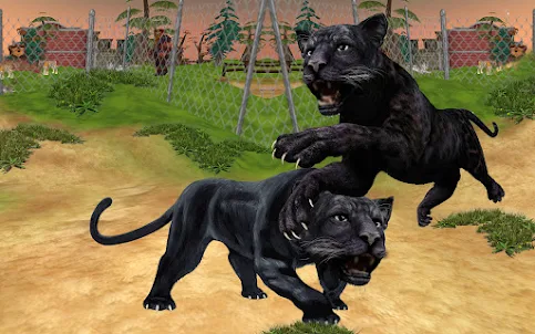 Wild Panther Fight Simulator