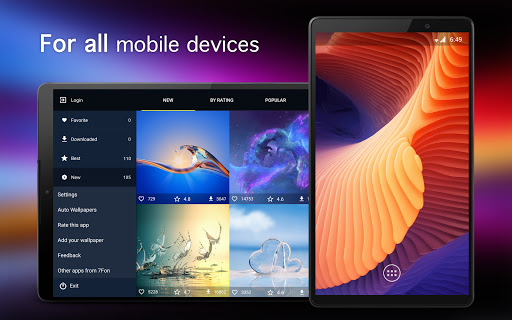 Screenshot of Wallpapers for Sony Xperia
