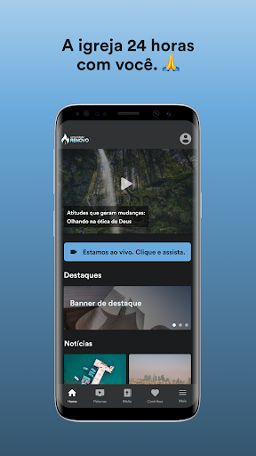 Android application Comunidade Renovo App screenshort
