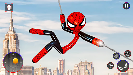Spider Stickman Rope: Hero Man screenshot 3