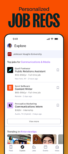 Handshake Jobs & New Careers 2