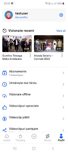 MPTube - Video Sharing Screen 3