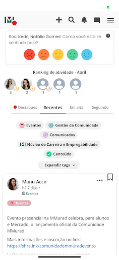 Android application Comunidade MMurad screenshort
