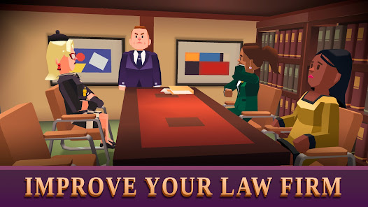 Law Empire Tycoon Mod APK 2.4.0 (Unlimited money and gems) poster-1