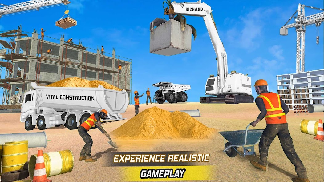 Heavy Excavator Simulator Game banner