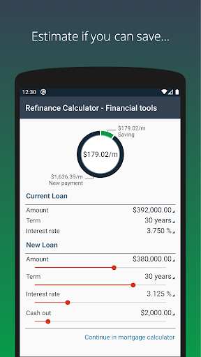 Refinance Calculator - Financi