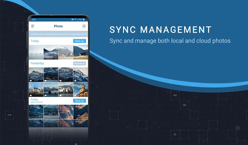Android application Next Photos-Secure cloud album screenshort
