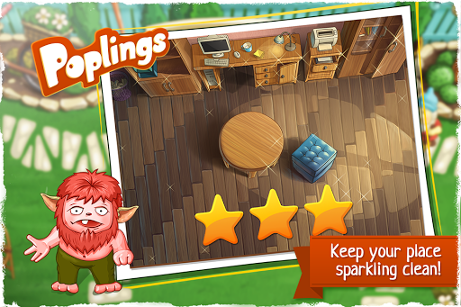 Android application Poplings: Tap them out! screenshort
