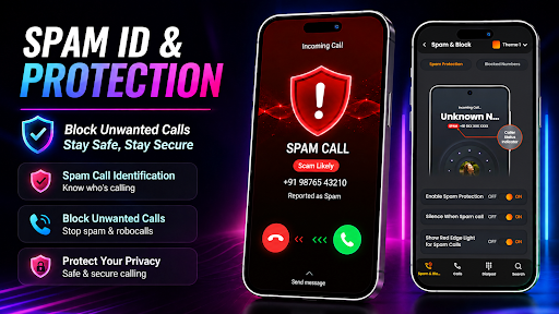 LED Call Screen Themes, Dialer screenshot 6