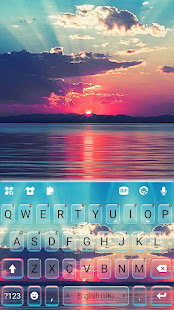 Aesthetic Sun Rise Keyboard Background 1.0 APK screenshots 5
