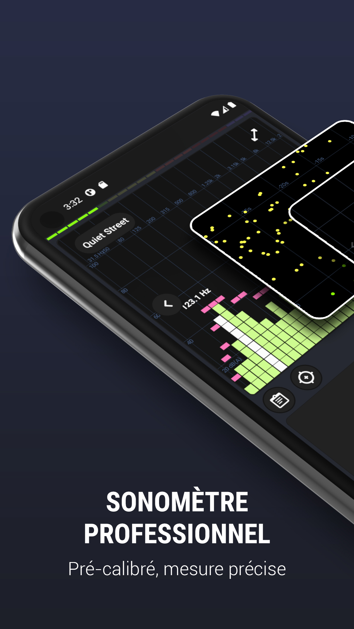 Android application Decibel X PRO - Sound Meter dBA, Noise Detector screenshort