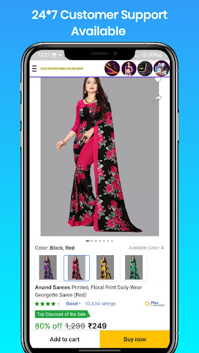 Club Factory India Online Shop Screen 2