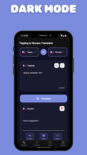 Tagalog to Ilocano Translator